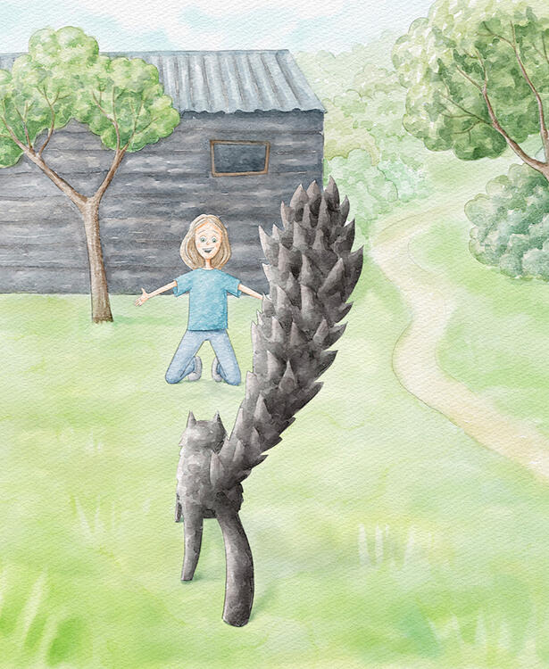 Illustration for a personal book project