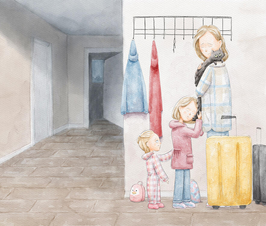 Illustration for a personal book project