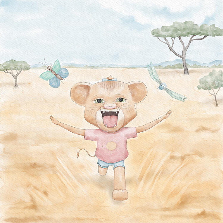 Illustration for children's book